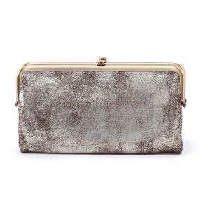 HOBO Lauren Clutch Wallet Heavy Metal